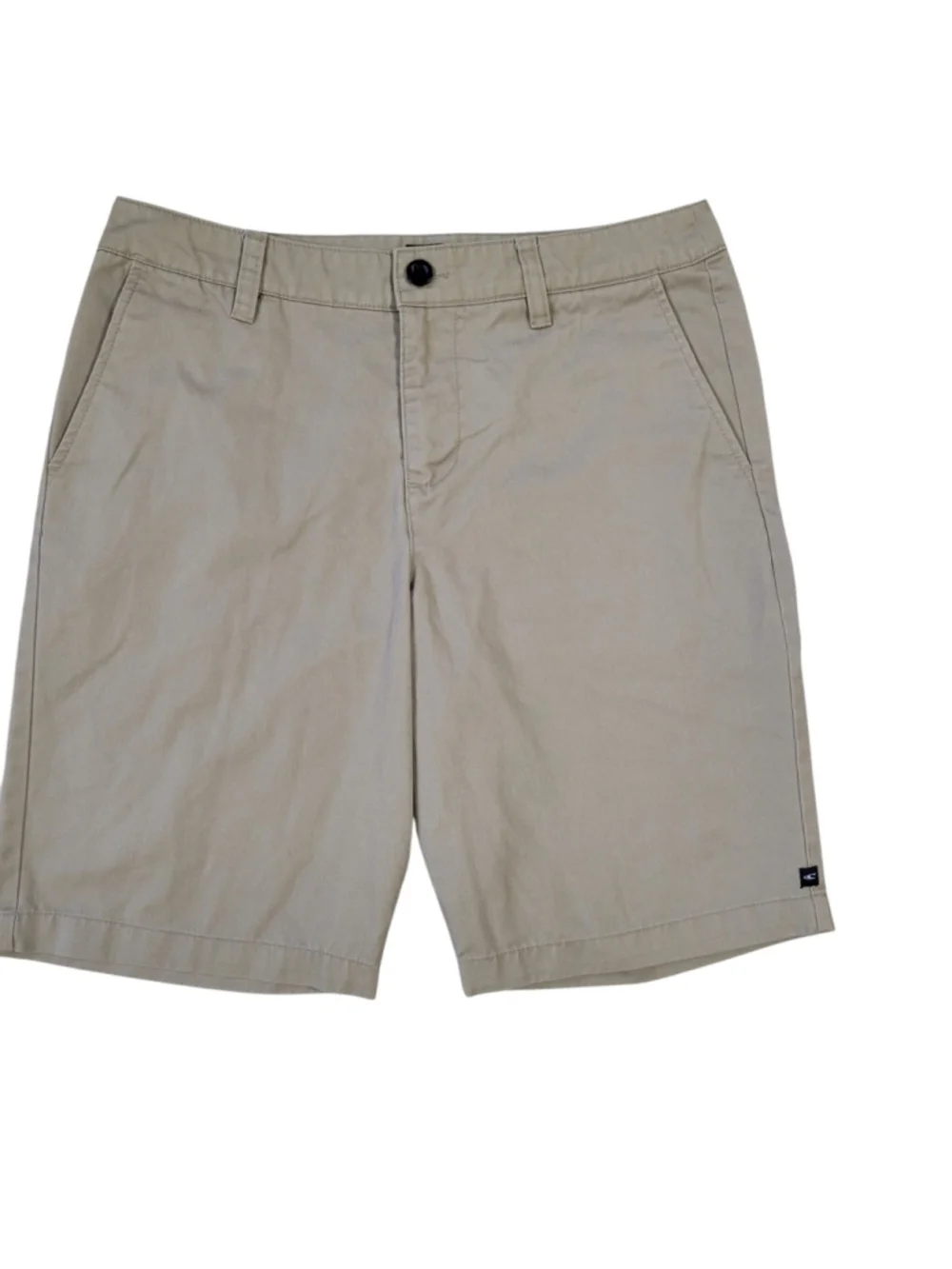 O'NEILL Men's Relaxed Fit Flat Front Zip-Fly Khaki Shorts Size 34 Inseam 10 - Picture 3 of 6